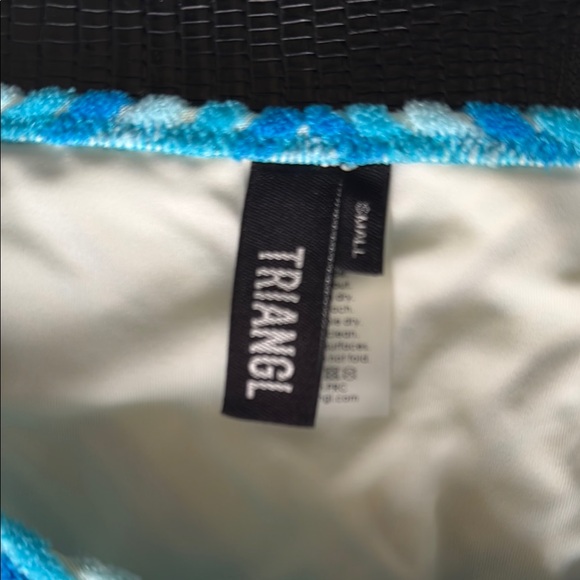 TRIANGL VINCA - SOUR STRIPE TERRY TOWELLING TRIANGLE BIKINI SET - Picture 5 of 10